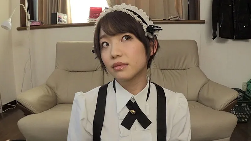 ショートカットで剛毛…お尻が素敵な新人メイドと調教FUCK！ 月城らん 画像1