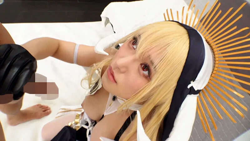 予約半年待ち！色白美人のGカップ超人気レイヤーSちゃんとコスパコ生ハメ撮影会 超絶美人すぎて撮影中からフル勃起！！ 画像10