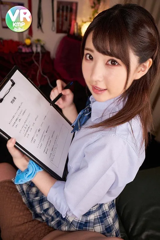 【VR】脳裏を優しく喰われてみませんか？絶望が追いかけてくる制服M性感 皆月ひかる 画像18