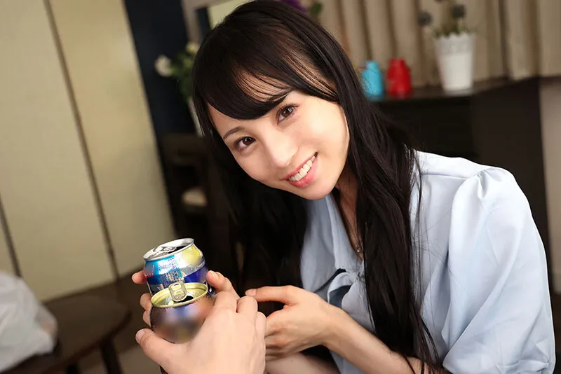 【VR】少し酔って彼女持ちの僕をお持ち帰りした超スレンダーな先輩の積極的なイチャ舐め性交 上田紗奈 画像9